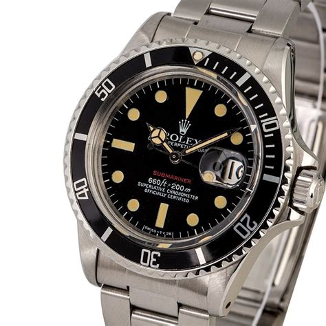 1973 rolex submariner red letter price|Rolex red sub.